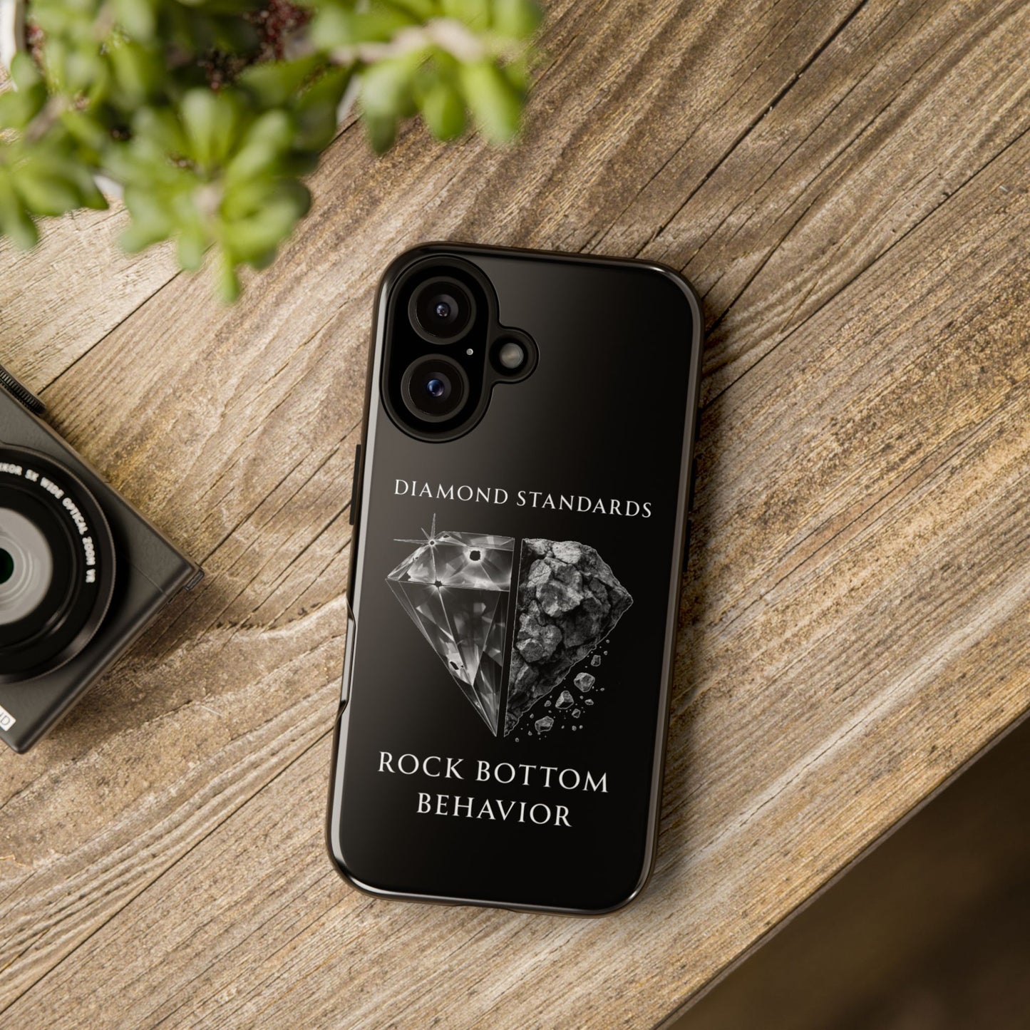 Rock Bottom Behavior Phone Case