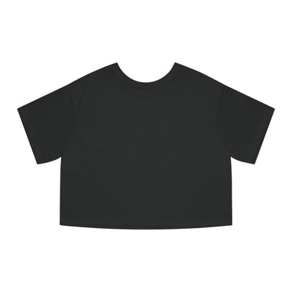 Champion Women's Cropped T-Shirt — "Thriving Out of Spite" Sarcastic Graphic Tee