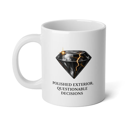 20oz Jumbo Mug — Polished Armor Quote Inspirational Coffee Cup