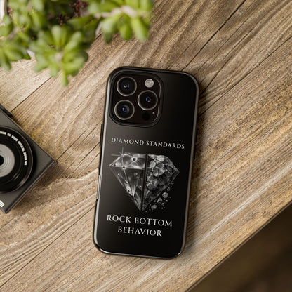 Rock Bottom Behavior Phone Case
