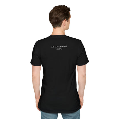 'Calm, Collected — Crying Later (Scheduled 7:30PM)' T-Shirt