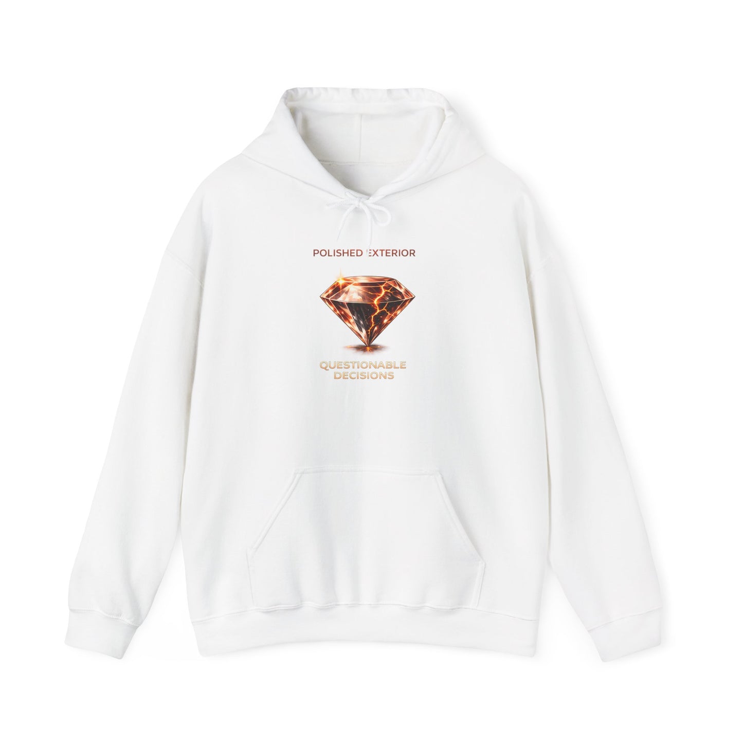 Warm. Comfortable. Morally flexible. | Unisex Hoodie