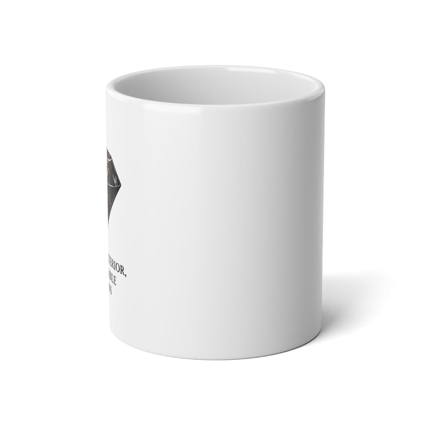 20oz Jumbo Mug — Polished Armor Quote Inspirational Coffee Cup