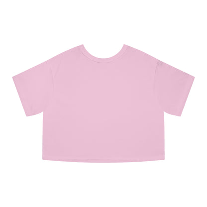 Champion Women's Cropped T-Shirt — "Thriving Out of Spite" Sarcastic Graphic Tee